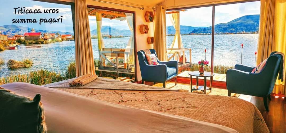 Titicaca Uros Summa Paqari Villa Екстериор снимка