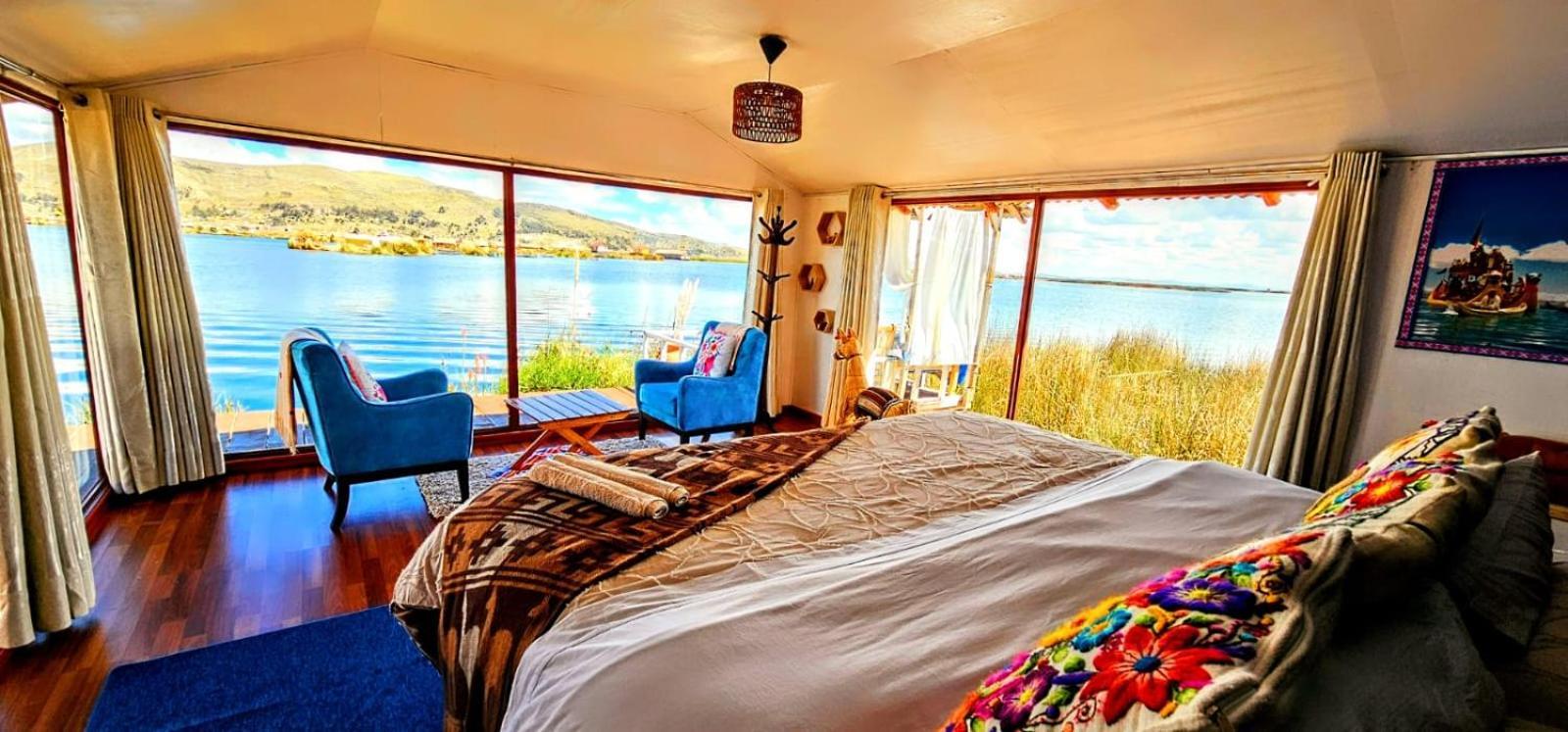 Titicaca Uros Summa Paqari Villa Екстериор снимка